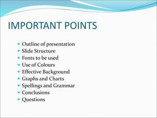 Creating an Engaging and Professional Presentation Format