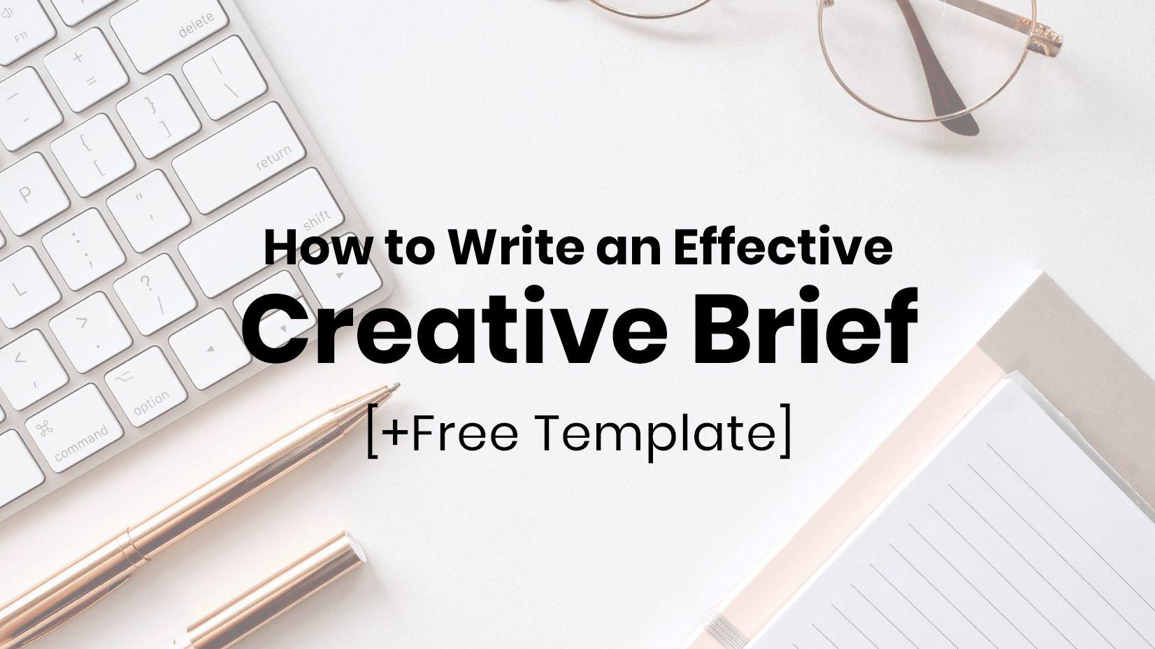 Essential elements of an Effective Brief