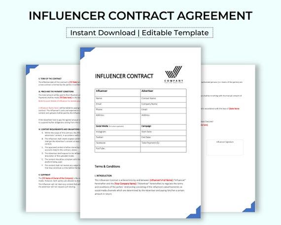 Crafting Compliant Contracts with YouTube Influencers