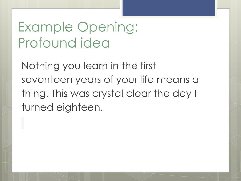 Techniques for Engaging Openings and Compelling conclusions