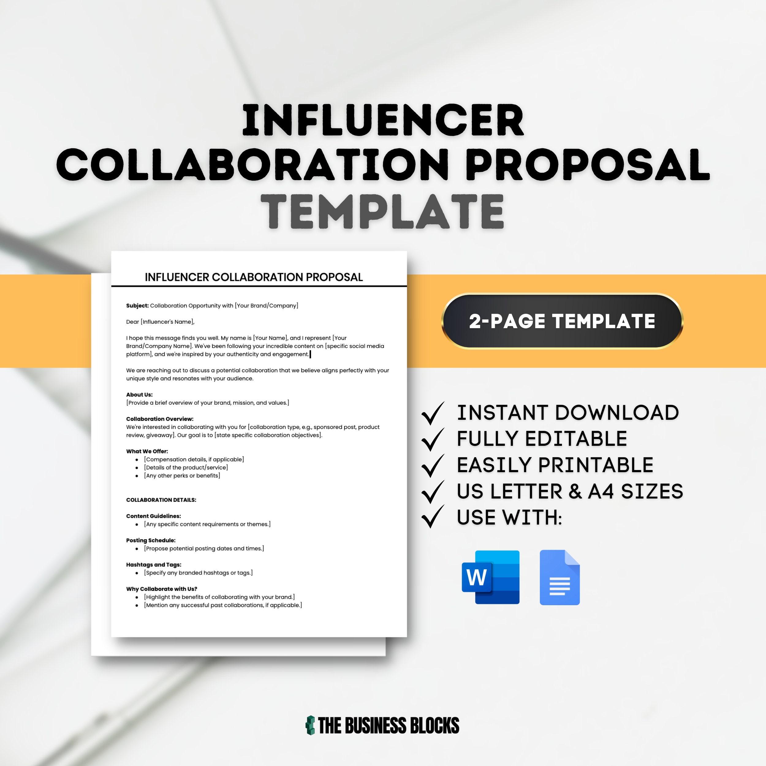 Crafting Compelling Collaboration Proposals