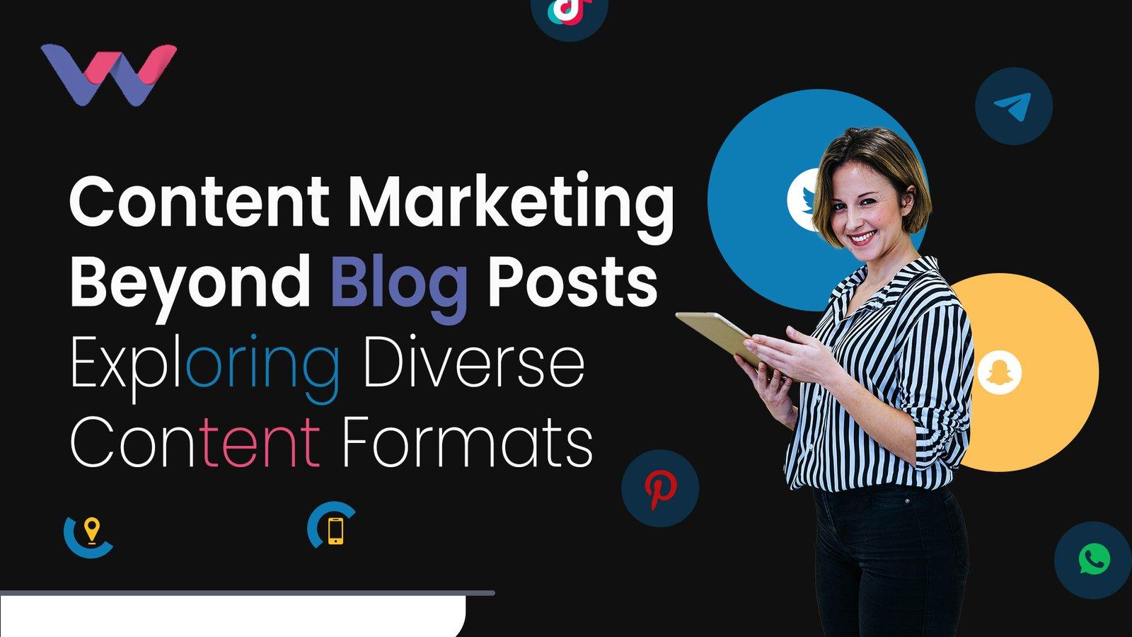 Embracing Diverse content Formats for Wider Reach