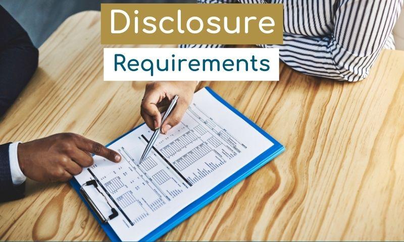 Disclosure Requirements: Best practices for Transparency and Compliance