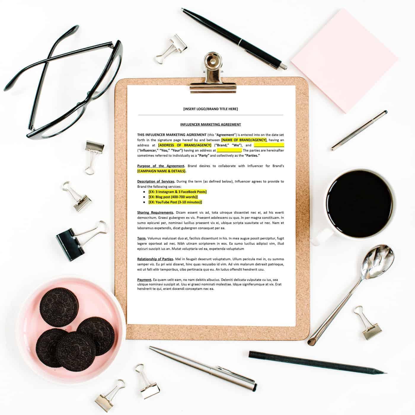 Key Contractual Elements in YouTube Marketing Agreements