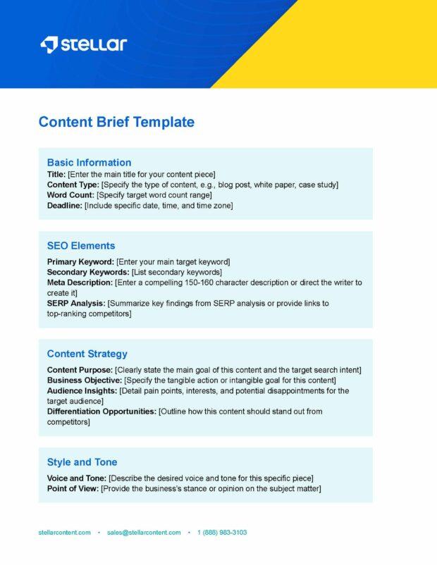 Creating Compelling and Clear Briefs