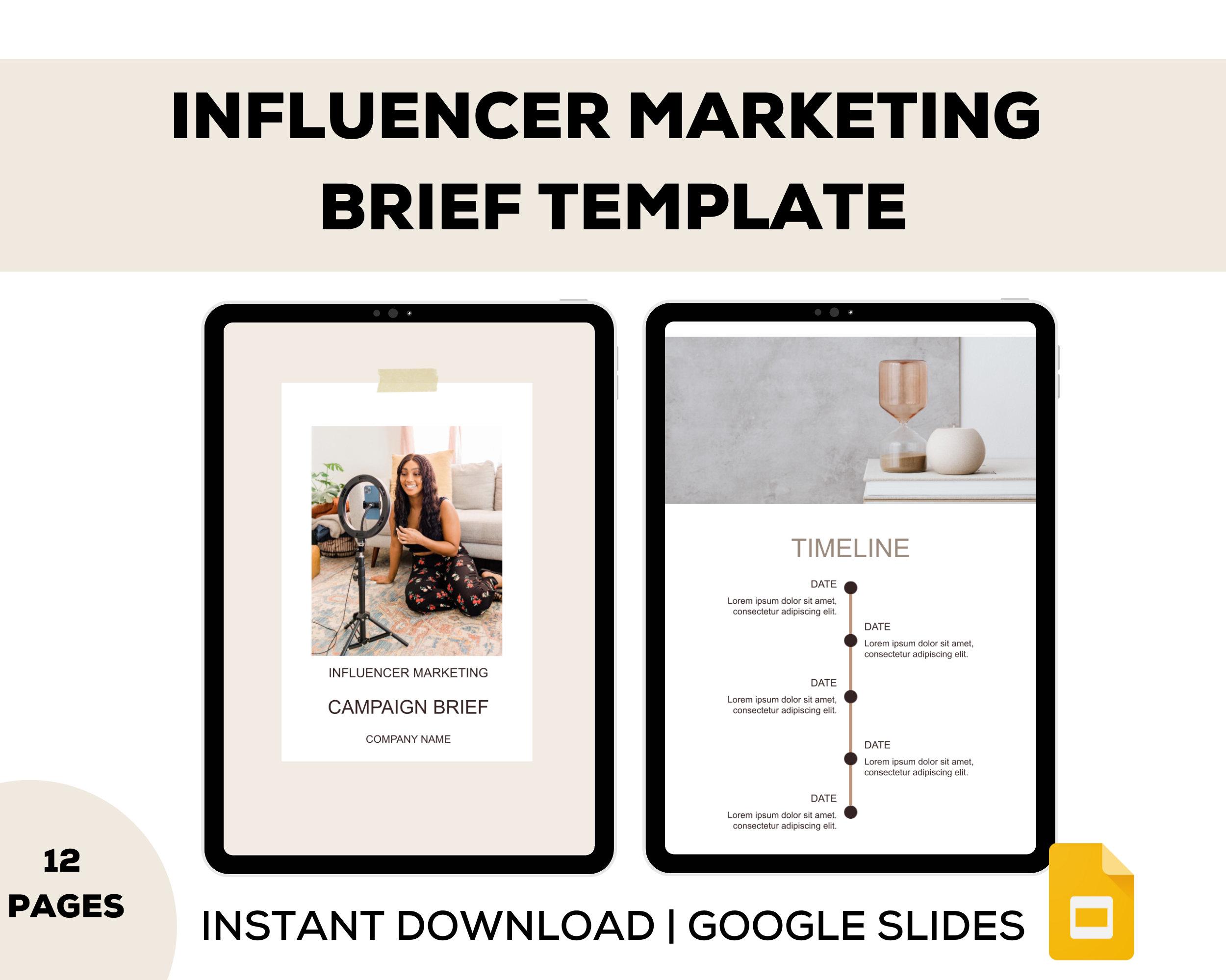 Understanding the Anatomy of an Engaging Influencer Brief