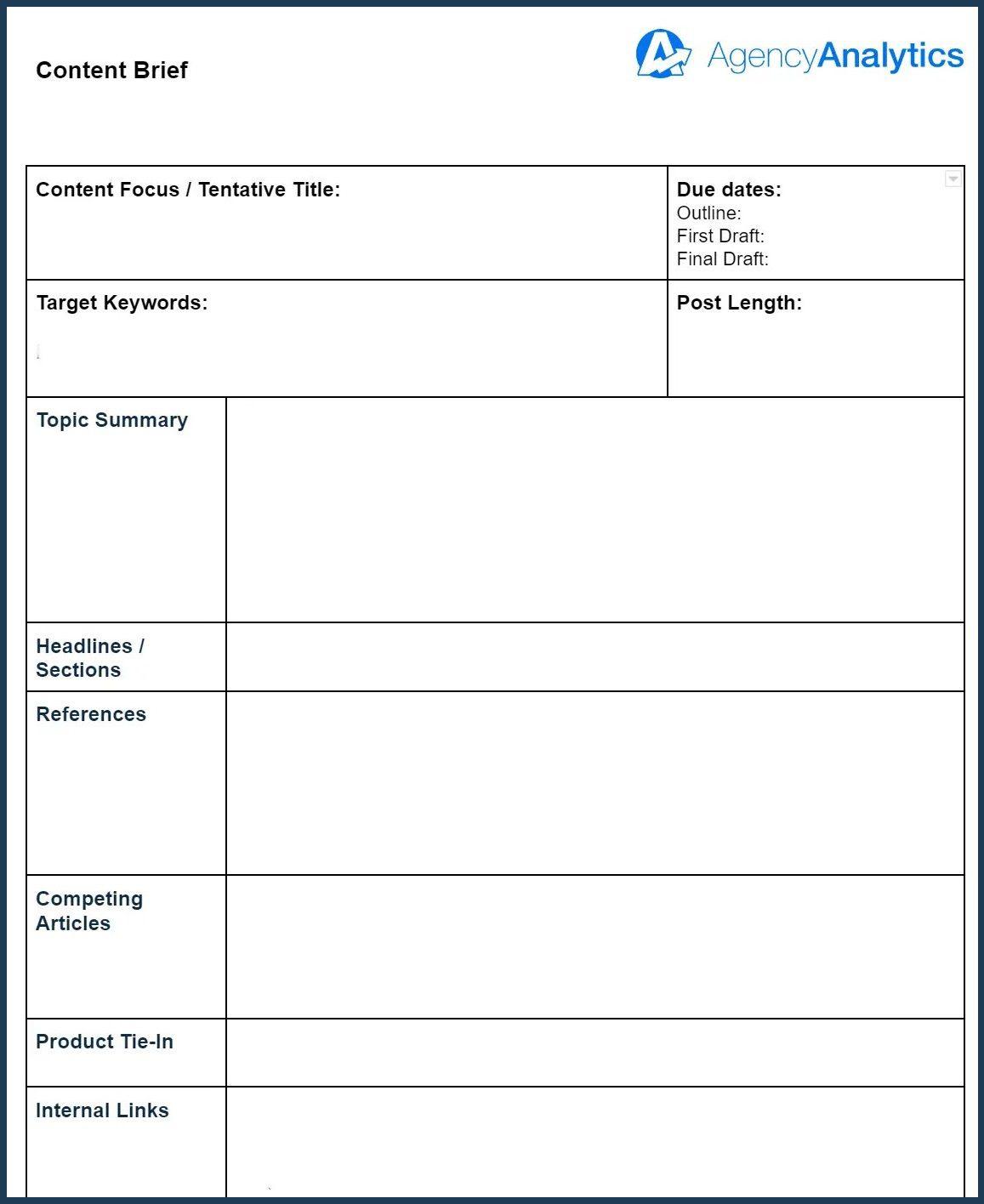 Key Elements of an Effective Brief to Engage Content Creators