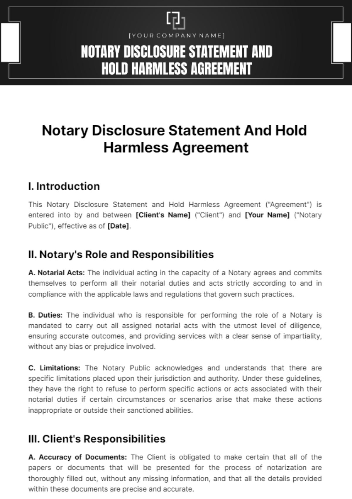 Mitigating Risks through Clear Disclosure Practices