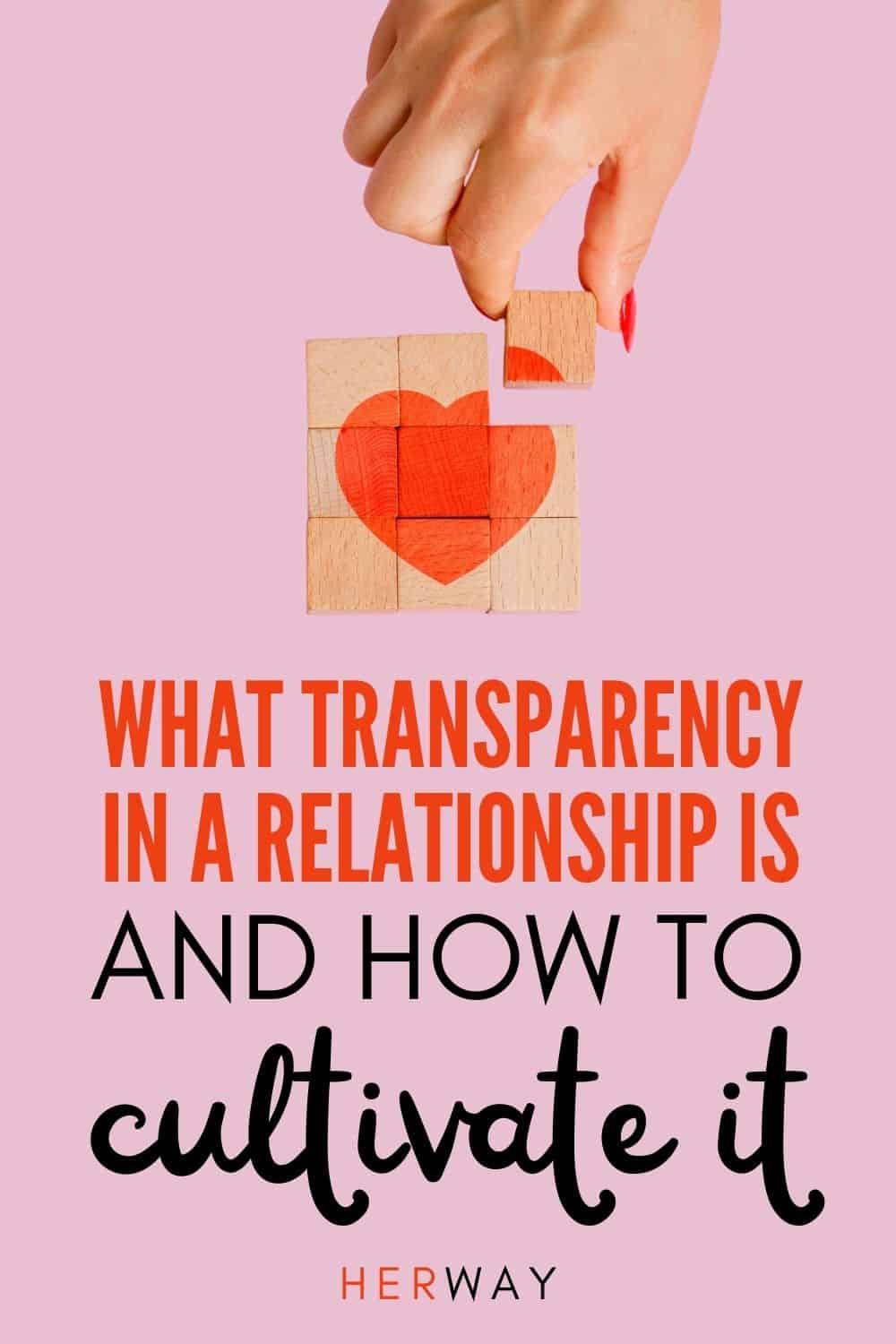 The Power of Transparency in Collaborative Relationships